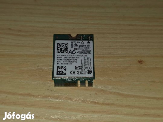 Intel AC 7265 Dualband 867Mbit Wifi/BT4.2 m.2