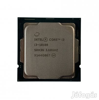 Intel Core i3-10100 processzor 4x3.6GHz s1200