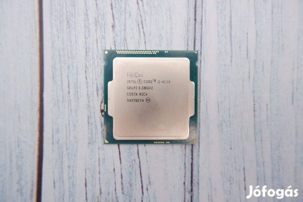 Intel Core i3-4150 3,50GHz 1150 processzor 2 mag SR1PJ
