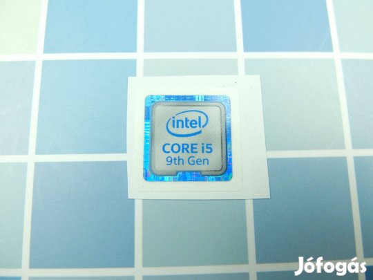 Intel Core i5 9th Gen 9. generáció matrica