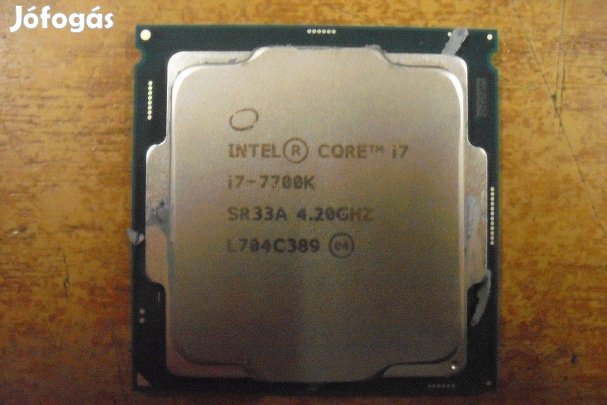 Intel Core i7 7700K CPU leárazás!!!