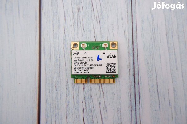 Intel Wifi Link 5100 wifi kártya 512AN-Hmw CN-0CY256