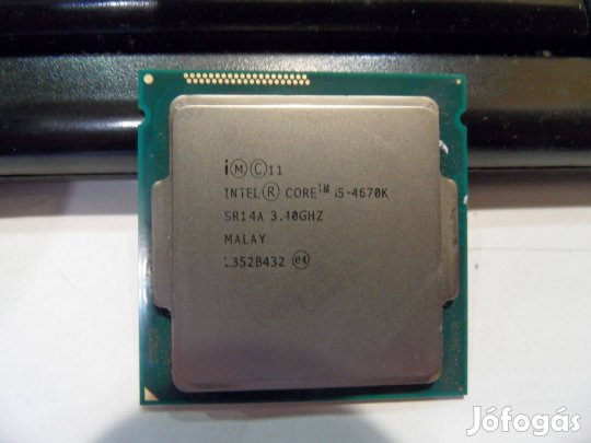 Intel i5 4670K LGA1150 (4. gen) - 4X 3.8GHz /6M, HD 4600 GPU