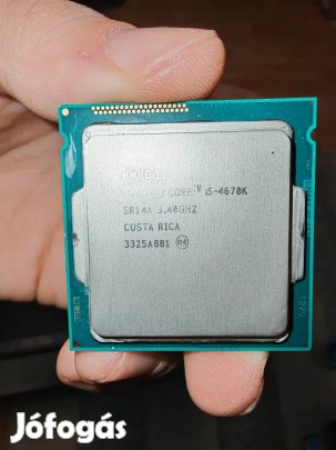 Intel i5- 4670k processzor
