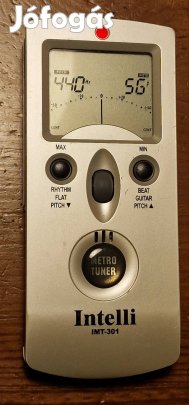 Intelli IMT-301 gitárhangoló, metronóm hanggenerátor stb.