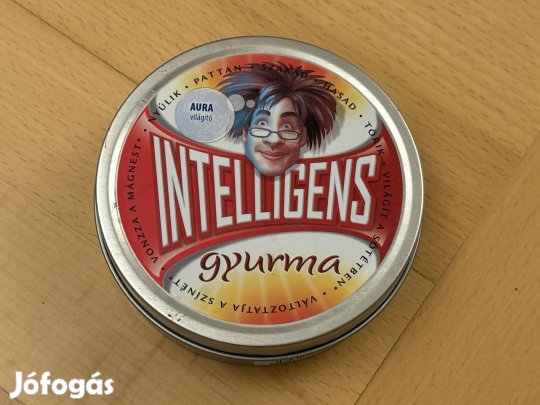 Intelligens gyurma Aura világító gyurma demo, kibontott