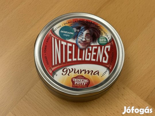 Intelligens gyurma Ektoplazma világító gyurma demo, kibontott