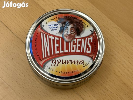 Intelligens gyurma Folyékony gyémánt átlátszó gyurma demo, kibontott
