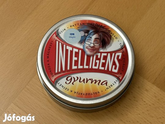 Intelligens gyurma Ion világító gyurma demo, kibontott