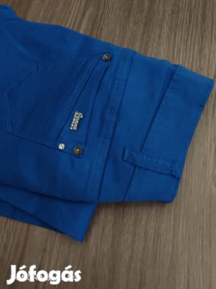 Intenzív kék strech női nadrág S-M