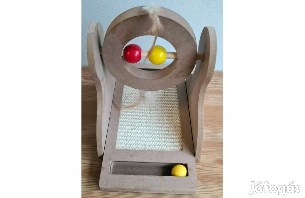 Interaktív kaparós játék macskáknak - cicáknak