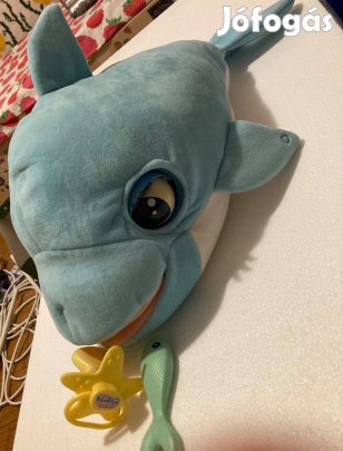 Interaktív plüss delfin