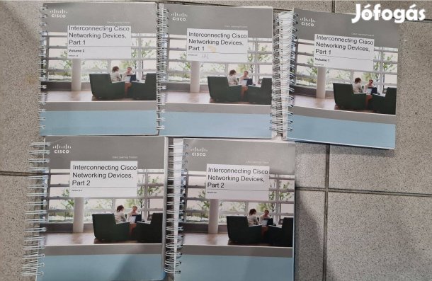 Interconnecting Cisco Network Devices part1 és part2 könyvek