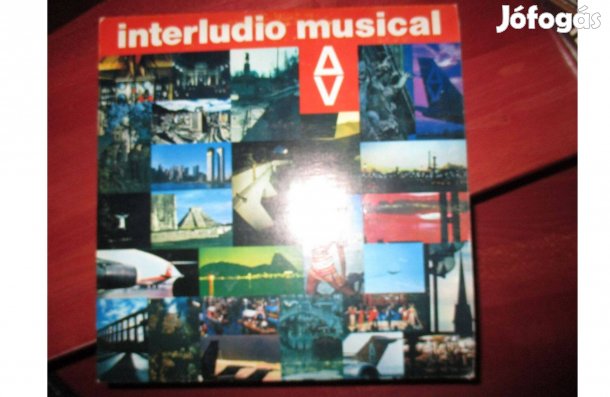 Interludio musical bakelit hanglemez eladó