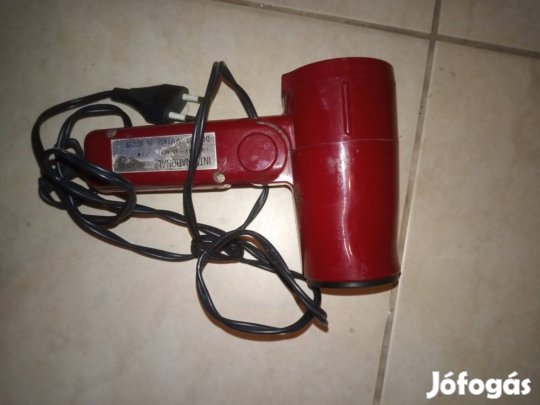 International HD-8 összecsukható , utazó hajszárító működő