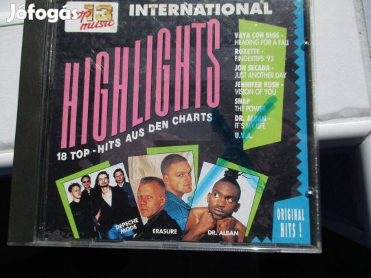 International highlights CD lemez eladó