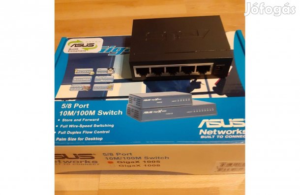 Internet 5 port elosztó Asus