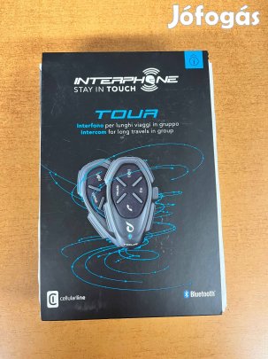 Interphone Tour Twin Pack motoros sisakbeszélő Új