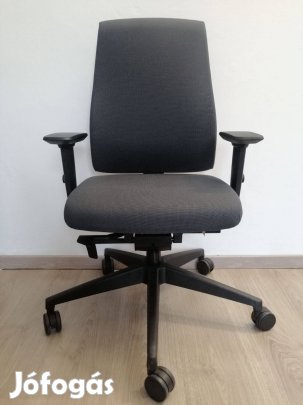 Interstuhl Goal 152G német irodai szék Ötöd Áron! - sötétszürke mintás