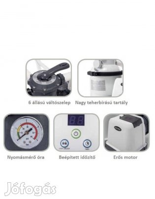 Intex Krystal Clear SX1500 homokszűrős vízforgató