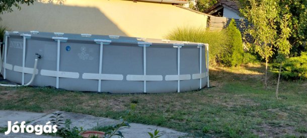 Intex fémfázas kör medence 549x122 alkatrészekkel