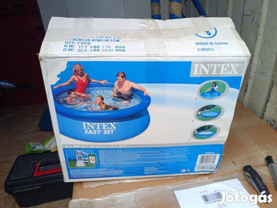 Intex gyors medence 244x76 cm (zozizo)