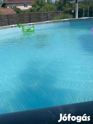 Intex medence homokszűrővel 549x122