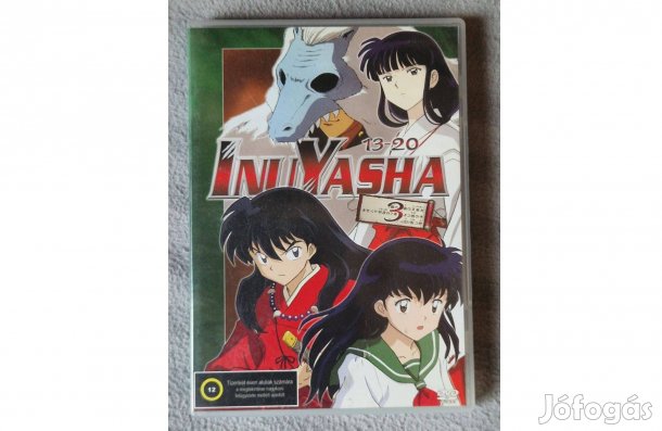 Inuyasha DVD (4 DB 1-2-3-7)