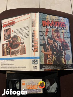 Inváziós különítmény akció vhs nagytok