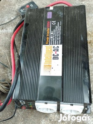 Inverter 12V/230V 1200w Sinus max terhelés 2400W 2,4Kw
