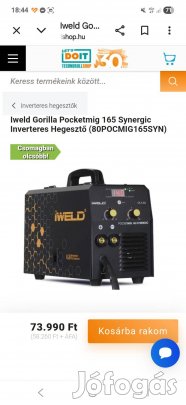 Inverteres hegesztő