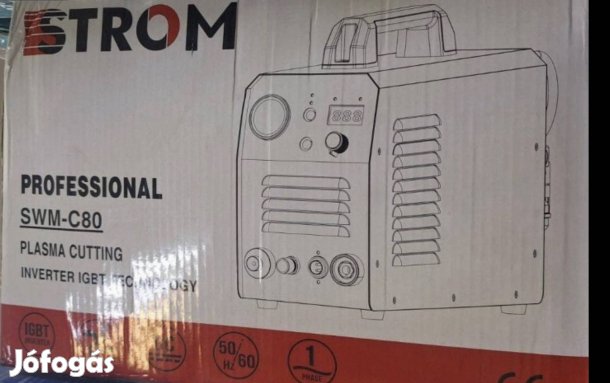 Inverteres plazmavágó 80 amperes
