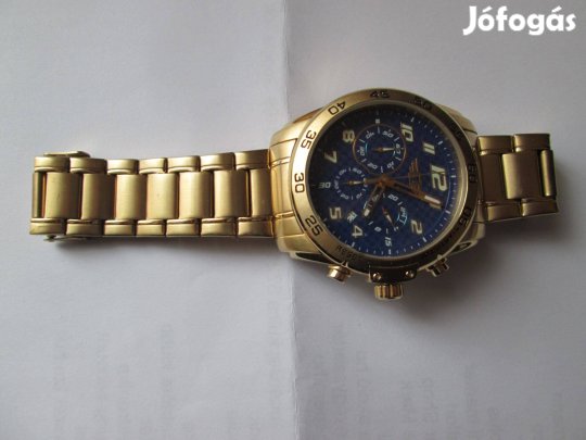 Invicta férfi 90187-003 aranyozott rozsdamentes acél karóra