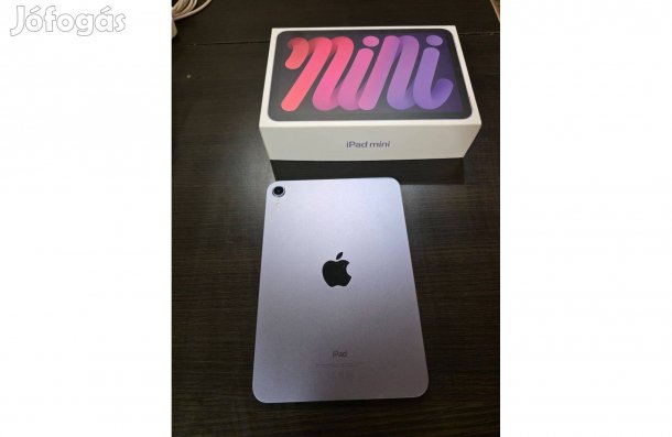 Ipad mini 6 (2021) 64GB WiFi Lila | Kiváló állapot | Dobozával
