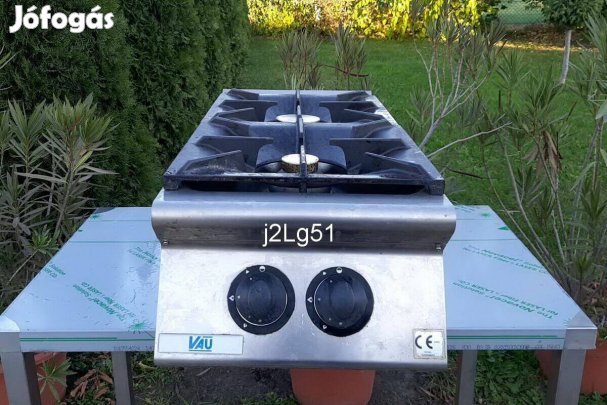 Ipari 2 lángos gáztűzhely j2lg5