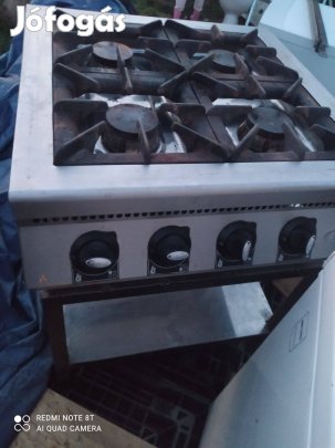 Ipari 4 rózsás gáztűzhely