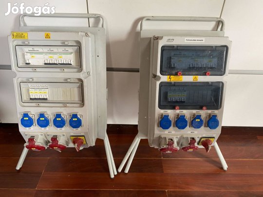 Ipari Felvonulási szekrény (Kalocsa) Schneider Acti9 szereléssel