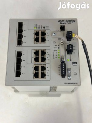 Ipari Switch - 12 portos - Allen-Bradley Stratix 5400 1783-HMS4EG8CGN