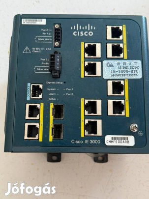 Ipari Switch - Cisco IE-3000-8TC V03 - több db