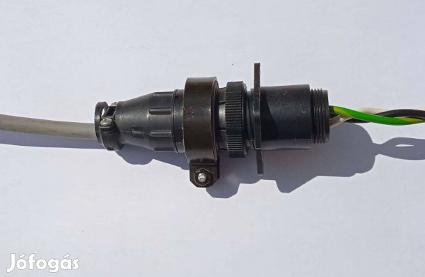 Ipari csatlakozó pár ,16 A , 250 V , használt