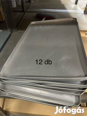 Ipari/cukrászati fém tálcák