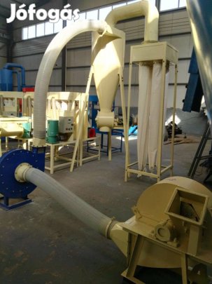 Ipari faaprító 30kW ciklonnal ( Wood Crusher )