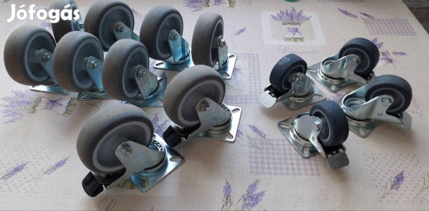 Ipari kerekek 9+4 db eladó-Új