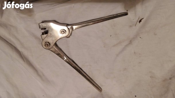 Ipari régiség krómozott nehéz plombáló