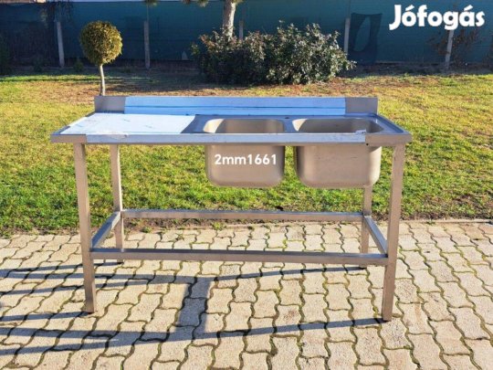 Ipari rozsdamentes mosogató 2mm166