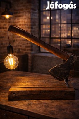 Ipari stílusú lámpa, egyedi design lámpa, loft, modern lámpa