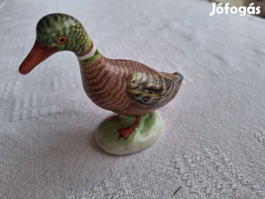 Iparművészeti kerámia jelzett retro vadkacsa