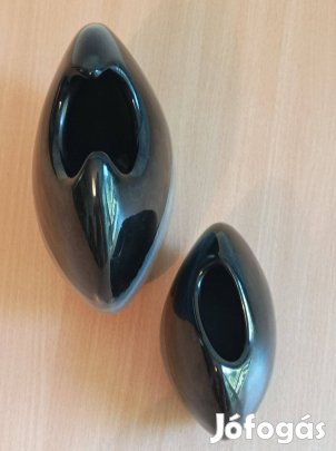 Iparművészeti kerámia váza pár együtt eladó