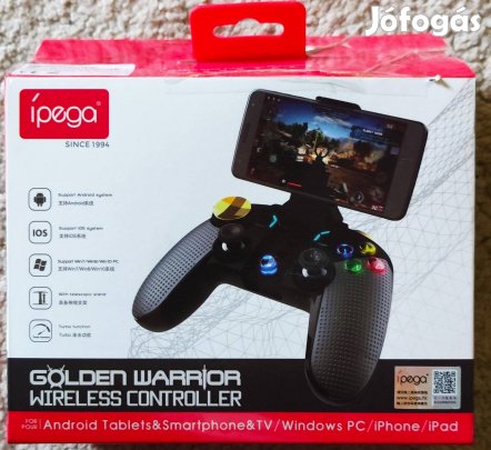 Ipega 9118 Golden Warrior vezeték nélküli játék kontroller