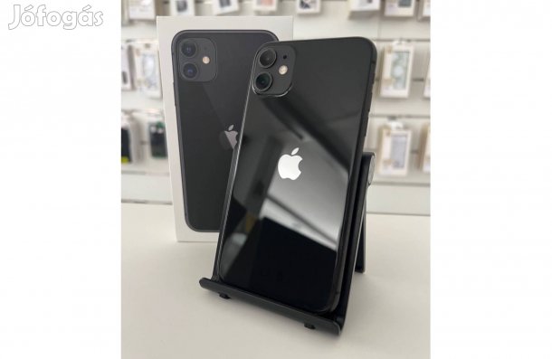 Iphone 11 64GB Black Fekete Használt Független